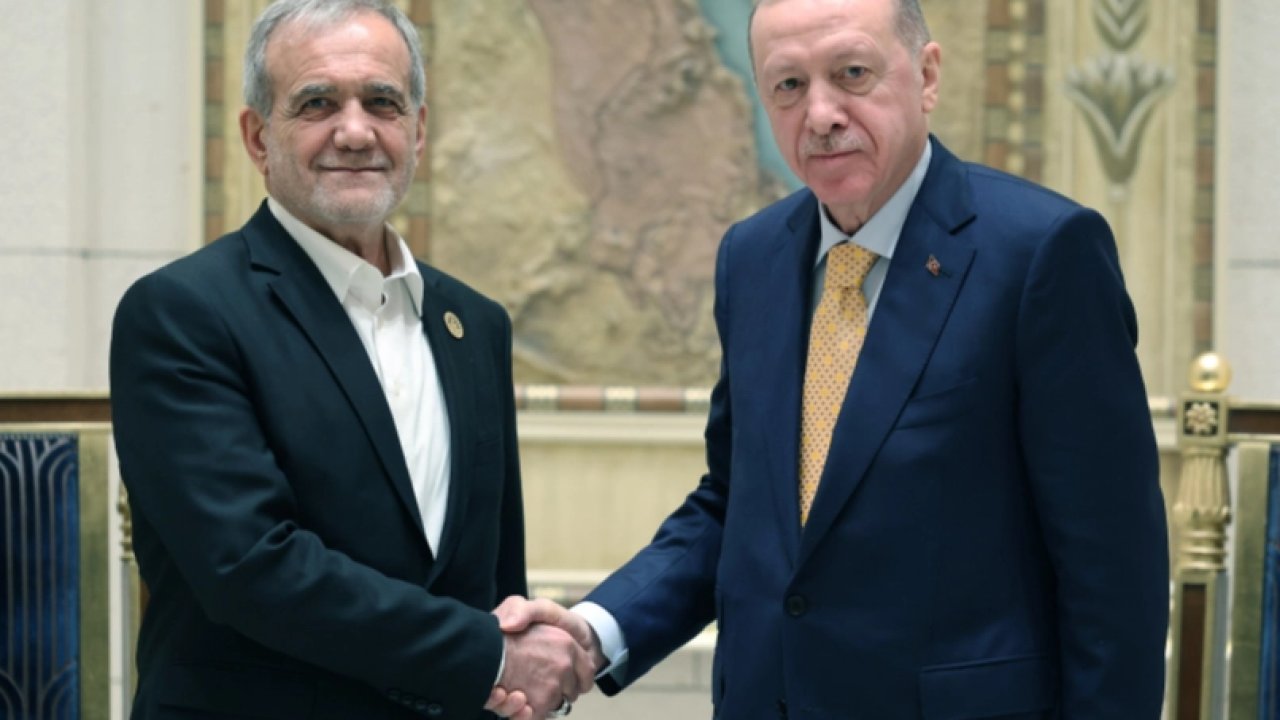 Cumhurbaşkanı Erdoğan, İranlı mevkidaşıyla görüştü