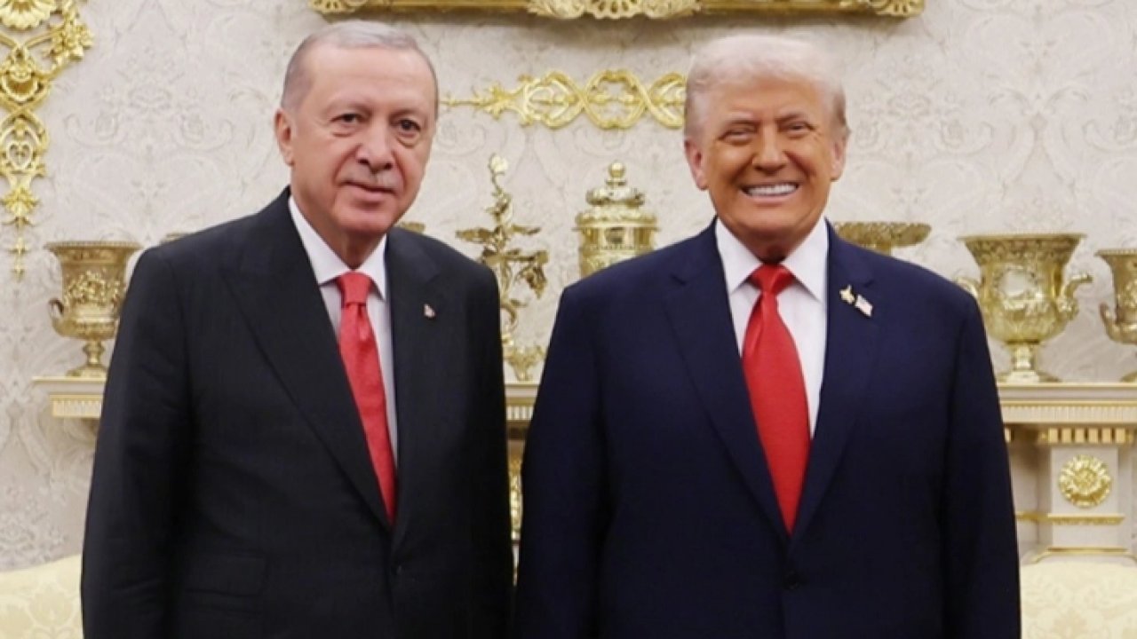 Cumhurbaşkanı Erdoğan, Trump'la görüştü