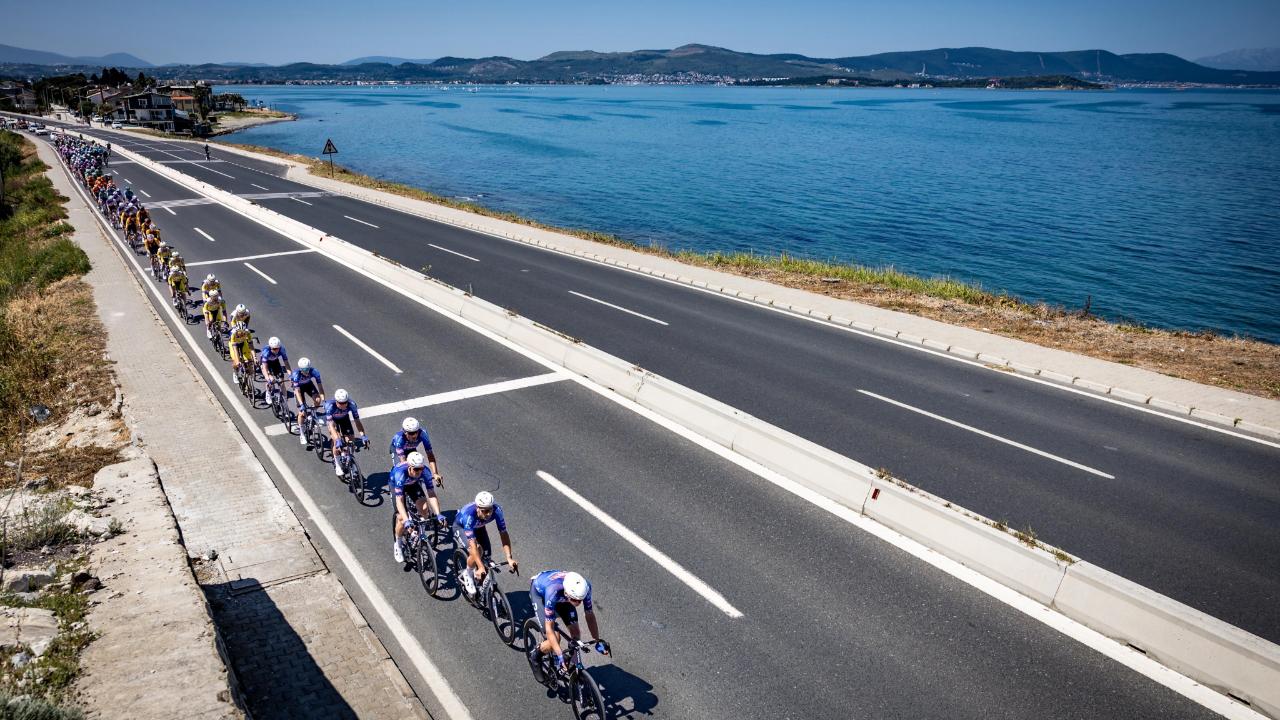 Cumhurbaşkanlığı bisiklet turu Çeşme’den Start Aldı..