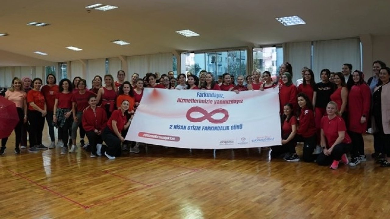 Denizli'de otizm farkındalığı için anlamlı etkinlik