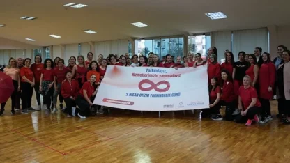 Denizli'de otizm farkındalığı için anlamlı etkinlik