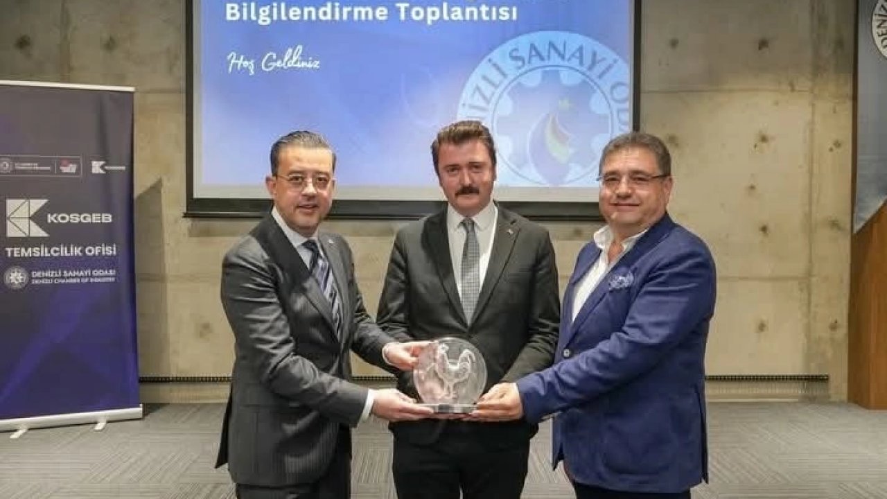 Denizli'de sanayicilere KOSGEB destekleri anlatıldı