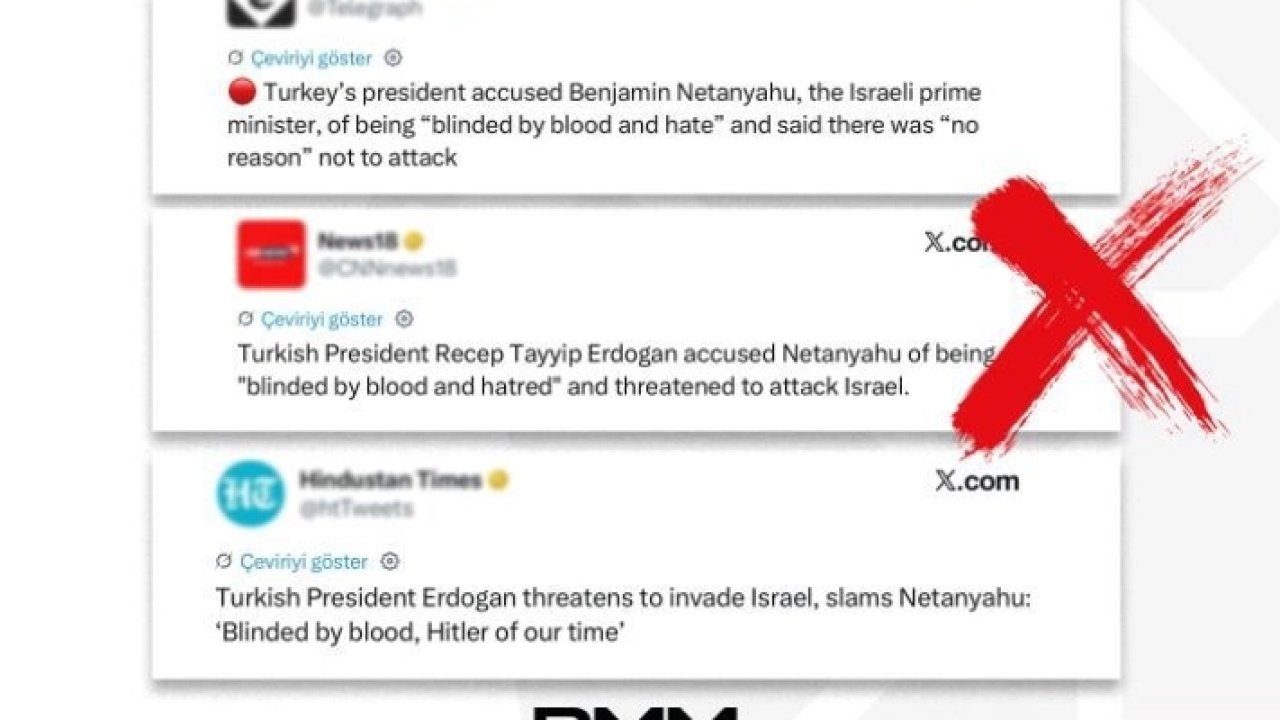 DMM’den Cumhurbaşkanı Erdoğan’a atfedilen iddialara açıklama