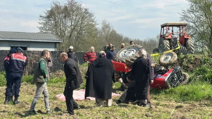 Düzce’de traktör kazası: 1 ölü