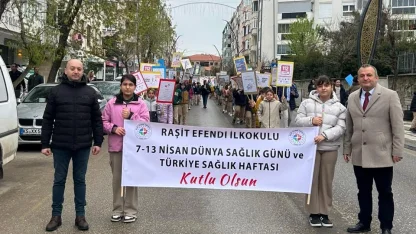 Edirne Keşan'da sokaklar sağlık için hareketlendi
