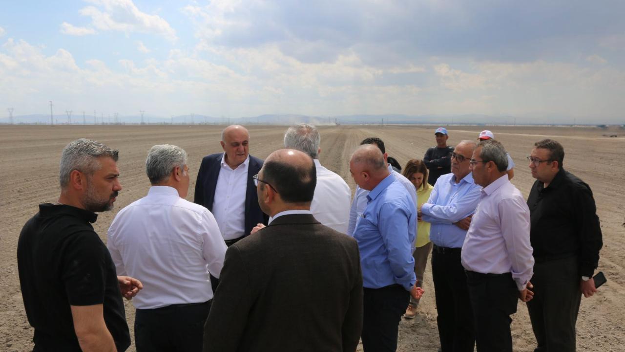 Erkoyuncu pancar ekimine start verdi