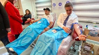 Erzurum’da kan bağışına yoğun destek