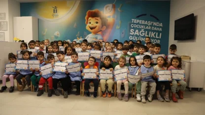 Eskişehir’de miniklere diş sağlığı eğitimi