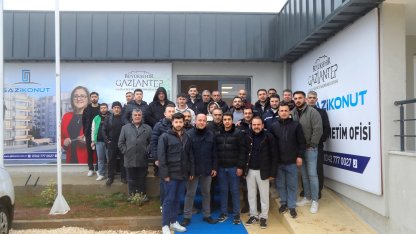 Gaziantep'te OSB çalışanlarına Gazi Konut için yerinde tanıtım