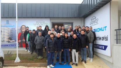 Gaziantep'te OSB çalışanlarına Gazi Konut için yerinde tanıtım