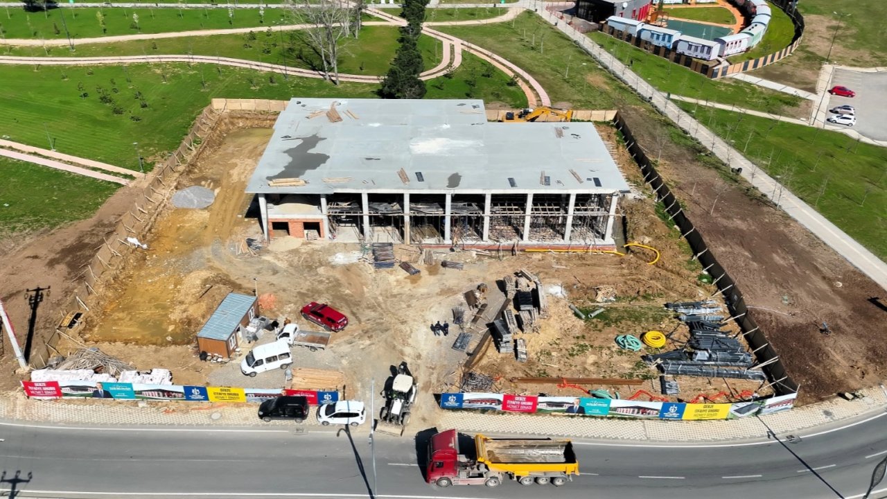 Gebze İtfaiye Hizmet Binası şekilleniyor