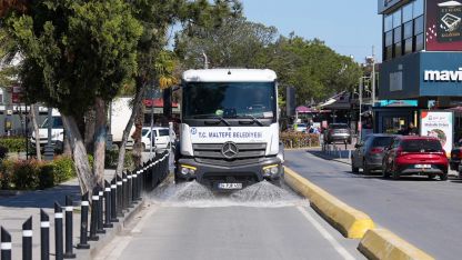 İstanbul Maltepe'de mahallelerde bahar temizliği sürüyor