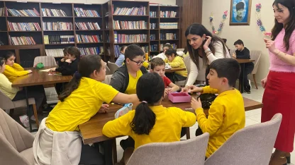 İstanbul'da Maltepeli çocuklar hayallerini kâğıda döktü