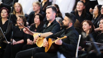 İzmir Aliğa'da Aşık Veysel Türküleri yankılandı
