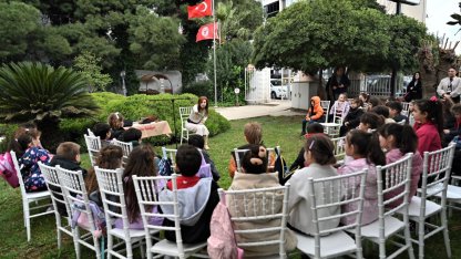 İzmir Bornova’da kütüphane haftası coşkusu