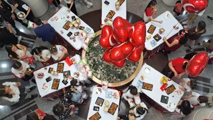 İzmir Bornova'da o ruh çocukların sesiyle yükseldi