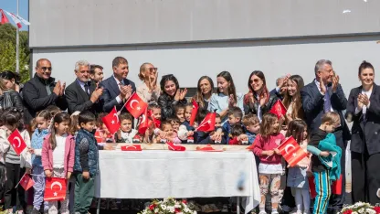 İzmir Güzelbahçe'de Onur Günay Eğitim Kampüsü Yerleşkesi’ne temel