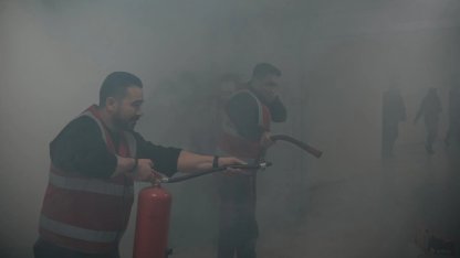 İzmir'de afetlere karşı tam hazırlık... Tatbikat gerçeği aratmadı