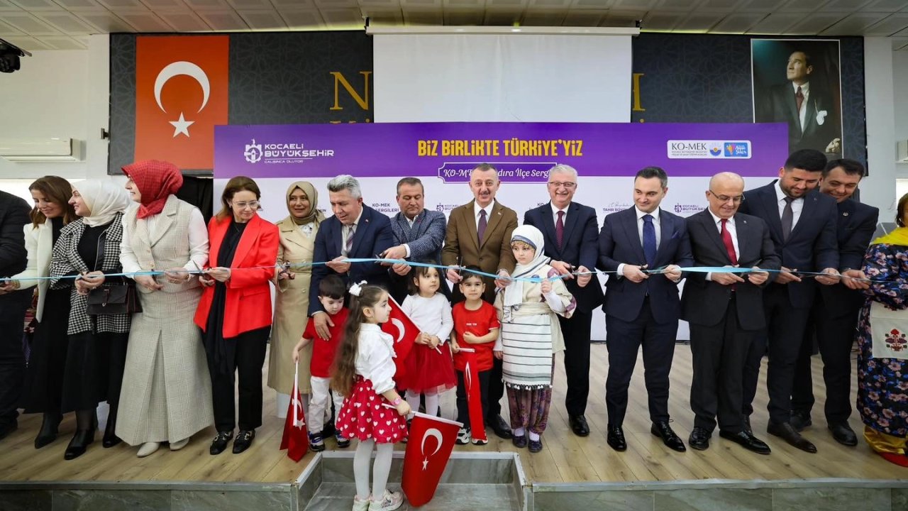 Kandıra’da yıl sonu sergi coşkusu