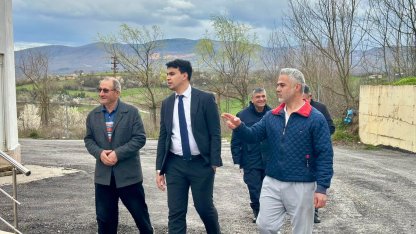 Kaymakam Kara, Günyurdu Köyü’nde incelemelerde bulundu