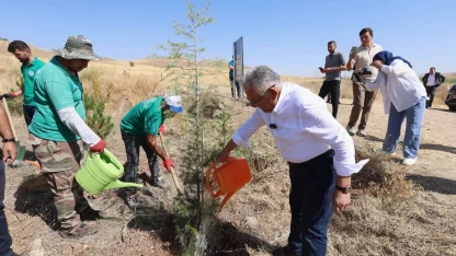 Kayseri Büyükşehir'den kente 'yeşil' atılım