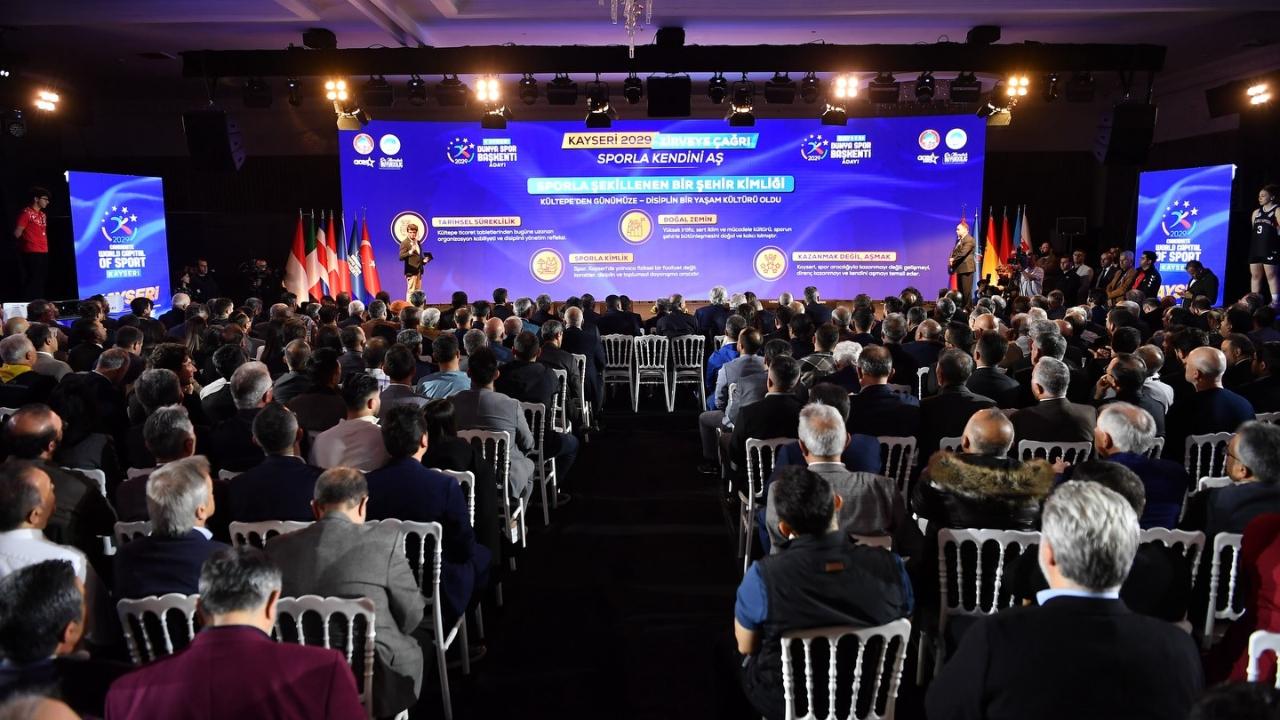 Kayseri Dünya Spor Başkentliğine adım adım yaklaşıyor