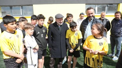 Kayseri Kocasinan'dan futbola önemli hizmet
