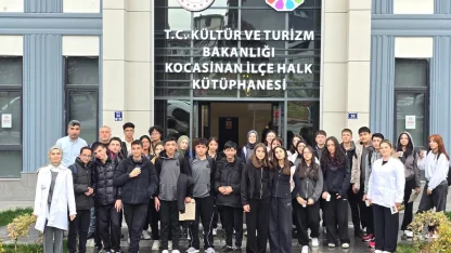 Kayseri Kocasinan'dan gençlere kitap tahlil etkinliği