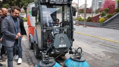 Kayseri Melikgazi ataç filosunu güçlendiriyor