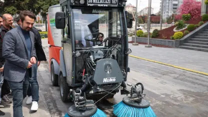Kayseri Melikgazi ataç filosunu güçlendiriyor
