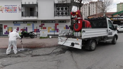 Kayseri Melikgazi'de haşeresiz yaz hazırlığı