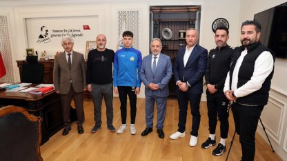 Kayseri Talas Spor Fabrikası'nda milli gurur