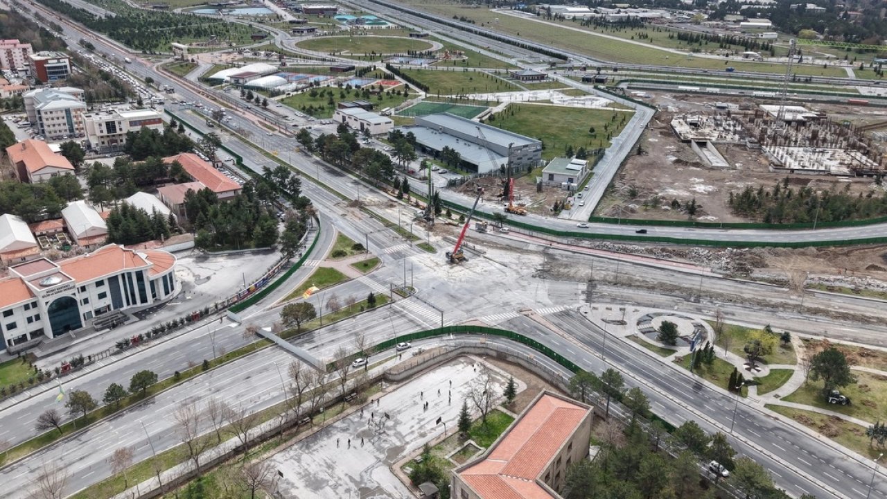 Kayseri'de ulaşımın geleceği inşa ediliyor