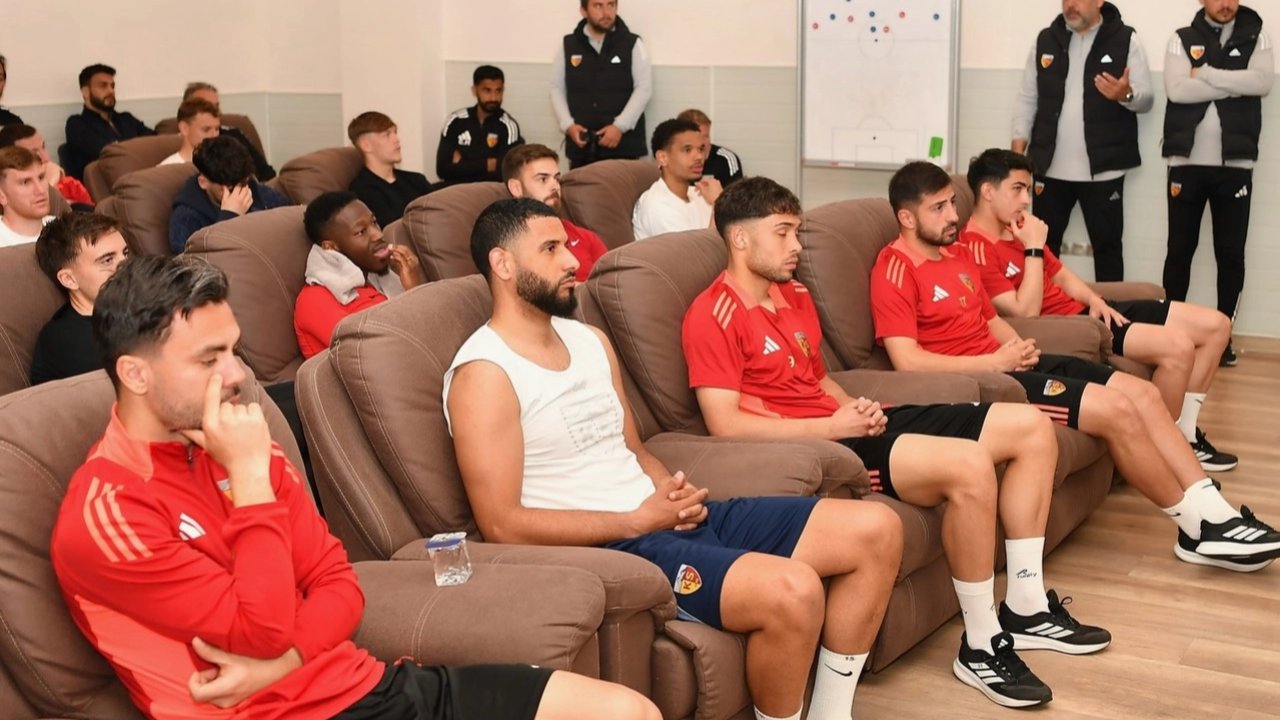 Kayserispor'a moral ziyareti