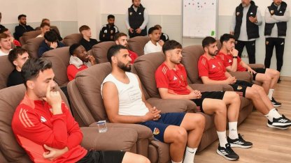 Kayserispor'a moral ziyareti