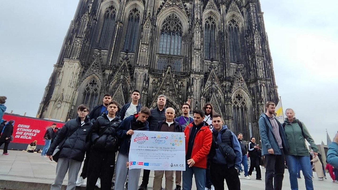 Keşanlı gençler Almanya stajında