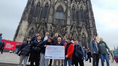 Keşanlı gençler Almanya stajında