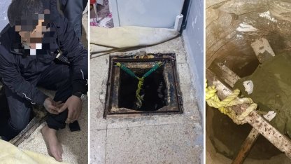 Kilis'te kuyuda saklanan firari yakalandı!