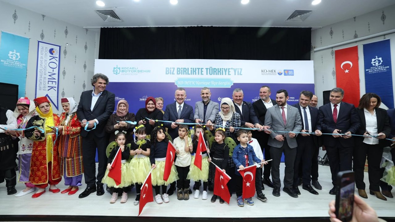 KO-MEK yıl sonu sergileri Kartepe’de başladı