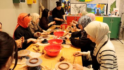 Kocaeli Büyükşehir’le çamurdan sanata giden yolculuk