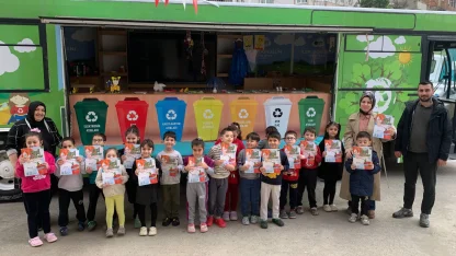Kocaeli Çayırovalı miniklere 'sıfır atık' bilinci