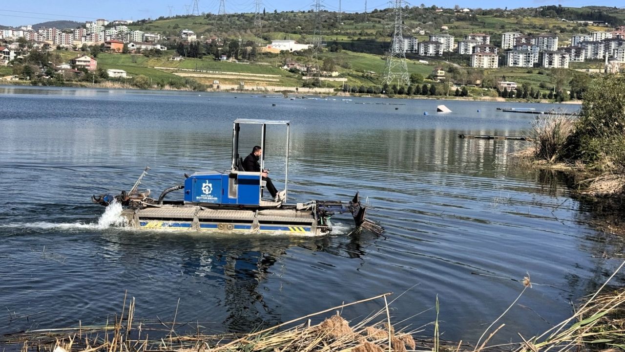 Kocaeli Gölkaypark’ta çöp ve bitkisel atık temizliği