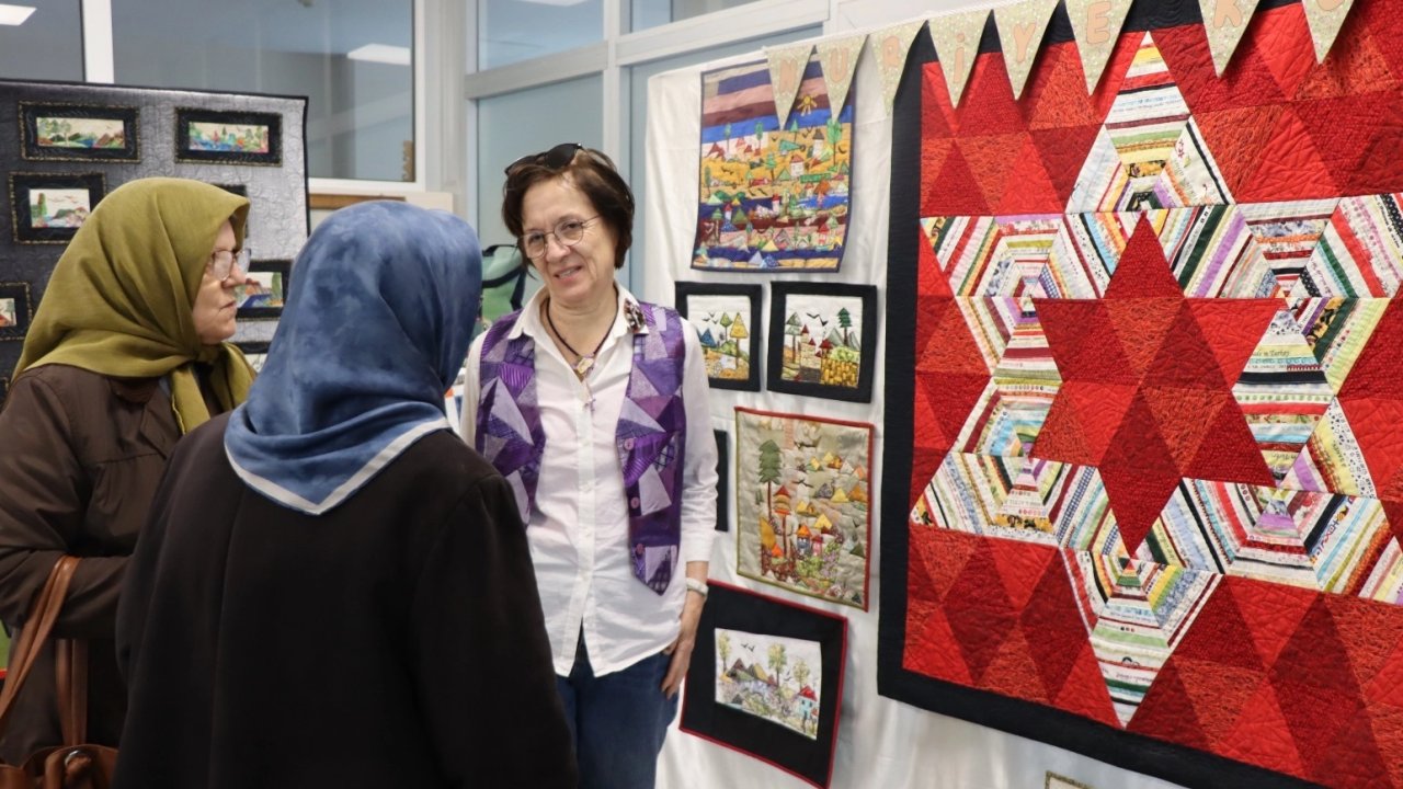 Kocaeli İzmit'te Dünya Sanat Günü’ne özel Kırkyama söyleşisi