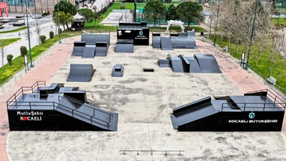 Kocaeli Sekapark’ta Skate Park yenilendi