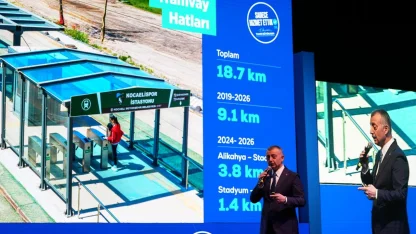 Kocaeli'de Başkan Büyükakın şehrin geleceği metroyu anlattı