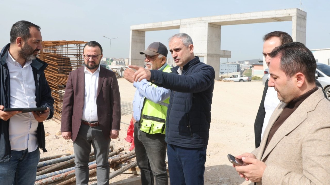 Kocaeli'de Başkan Çiftçi’den yatırımlara yakın takip