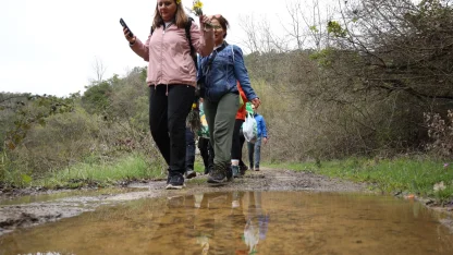 Kocaeli'de 'Bizim Köy'ün rotası Akpınar doğası oldu