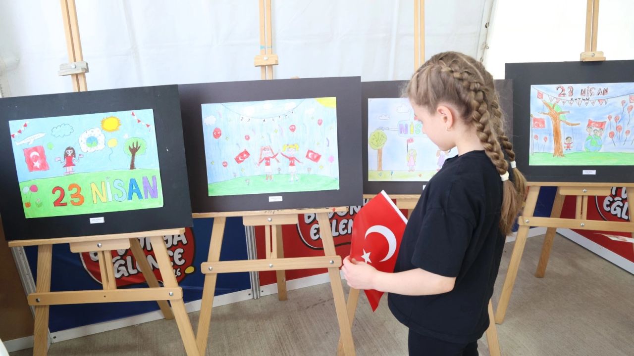 Kocaeli’de çocuk ressamlar için sergi