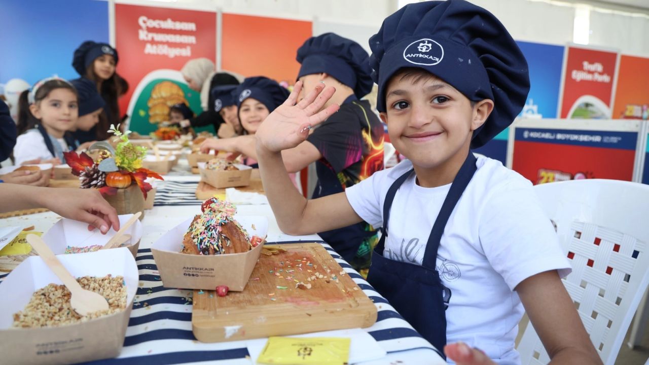 Kocaeli'de çocuklar kahraman da oldu aşçı da