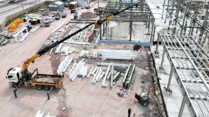 Kocaeli'de yapılar yükseliyor, merkez şeklini alıyor